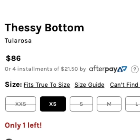 Tularosa Red Swim- XS top, S bottoms - Picture 5 of 15